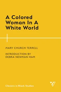 A Colored Woman In A White World_cover