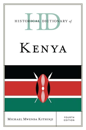 Historical Dictionary of Kenya