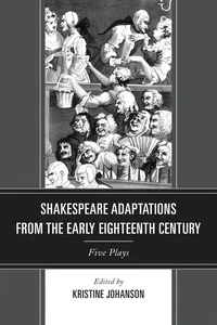 Shakespeare Adaptations from the Early Eighteenth Century_cover