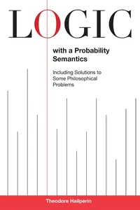 Logic with a Probability Semantics_cover