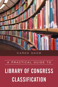 A Practical Guide to Library of Congress Classification_cover