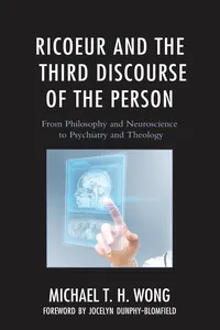 Ricoeur and the Third Discourse of the Person_cover
