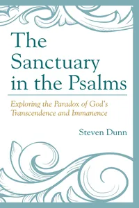 The Sanctuary in the Psalms_cover