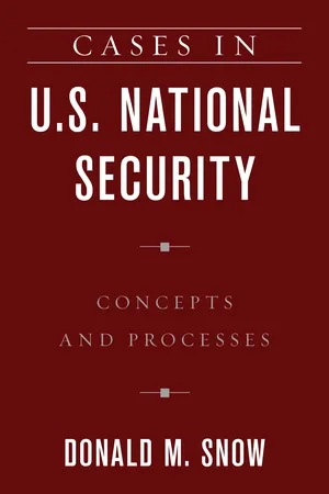 Cases in U.S. National Security