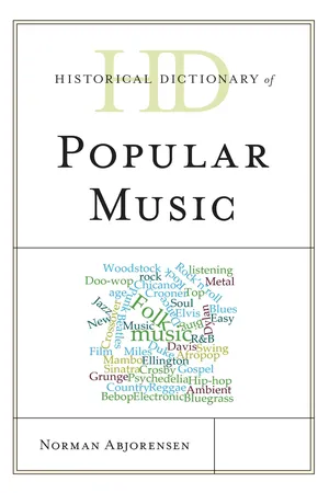 Historical Dictionary of Popular Music