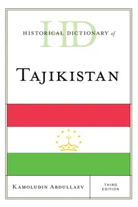 Historical Dictionary of Tajikistan_cover