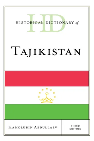 Historical Dictionary of Tajikistan