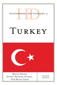 Historical Dictionary of Turkey_cover