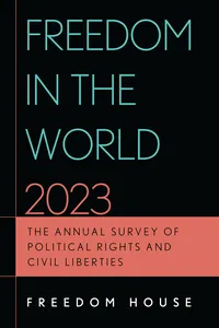 Freedom in the World 2023_cover