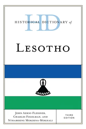 Historical Dictionary of Lesotho