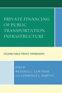 Private Financing of Public Transportation Infrastructure_cover
