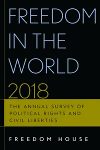Freedom in the World 2018_cover