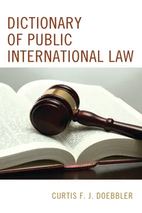 Dictionary of Public International Law_cover