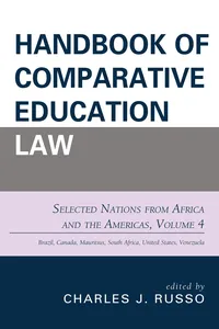 Handbook of Comparative Education Law: Selected Nations from Africa and the Americas_cover