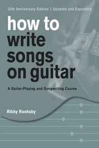 How to Write Songs on Guitar_cover