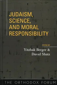 Judaism, Science, and Moral Responsibility_cover