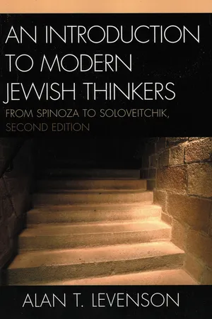 An Introduction to Modern Jewish Thinkers