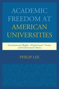 Academic Freedom at American Universities_cover