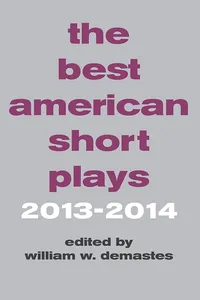 The Best American Short Plays 2013-2014_cover