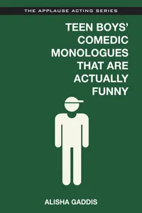 Teen Boys' Comedic Monologues That Are Actually Funny_cover