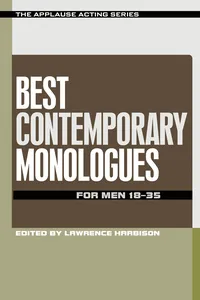 Best Contemporary Monologues for Men 18-35_cover