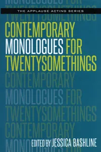 Contemporary Monologues for Twentysomethings_cover