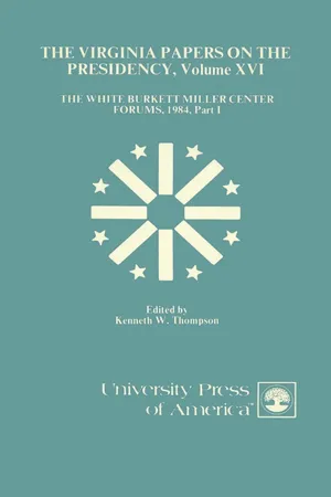 The Virginia Papers on the Presidency