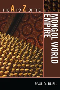 The A to Z of the Mongol World Empire_cover