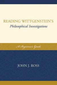 Reading Wittgenstein's Philosophical Investigations_cover