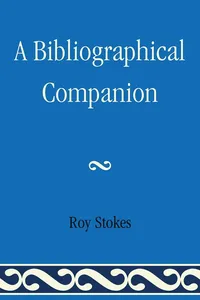 A Bibliographical Companion_cover