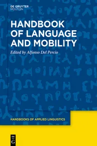Handbook of Language and Mobility_cover