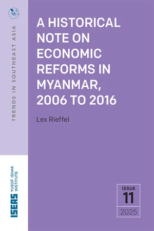 A Historical Note on Economic Reforms in Myanmar, 2006 to 2016