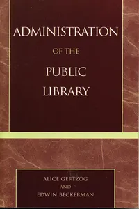 Administration of the Public Library_cover