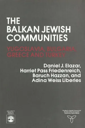 The Balkan Jewish Communities
