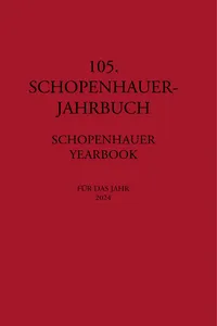 105. Schopenhauer Jahrbuch_cover