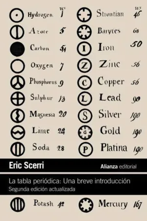 La tabla periódica