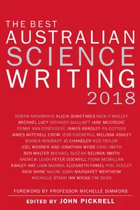 The Best Australian Science Writing 2018_cover