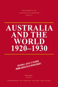 Documents on Australian Foreign Policy_cover