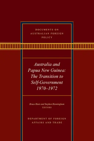 Documents on Australian Foreign Policy