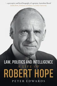 Law, Politics and Intelligence_cover