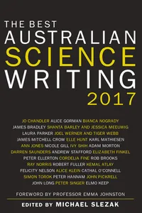 The Best Australian Science Writing 2017_cover