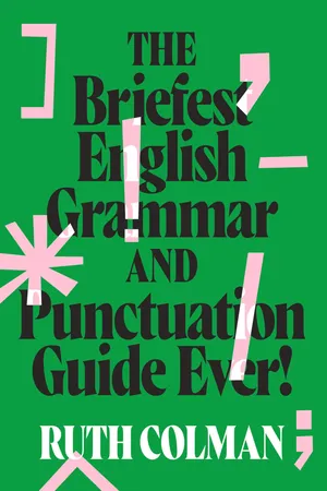 The Briefest English Grammar and Punctuation Guide Ever!
