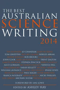 The Best Australian Science Writing 2014_cover