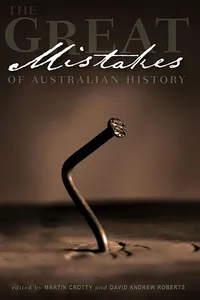 The Great Mistakes of Australian History_cover