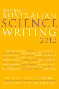 The Best Australian Science Writing 2012_cover