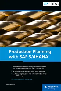 Production Planning with SAP S/4HANA_cover