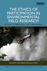The Ethics of Participation in Environmental Field Research_cover