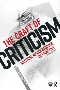 The Craft of Criticism_cover