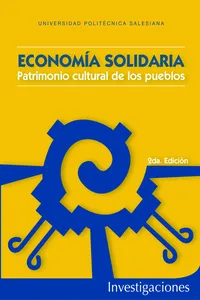 Economía solidaria. Patrimonio cultural de los pueblos_cover