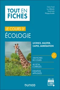 Le cours d'écologie - 2e éd._cover